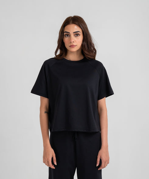 Women's Cropped Pajama Set